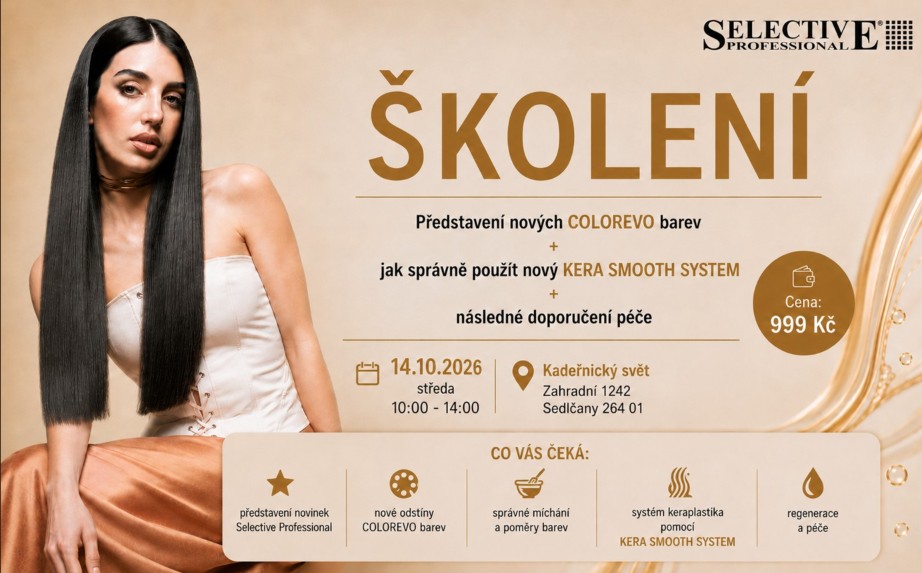 kadeřnické školení Selective